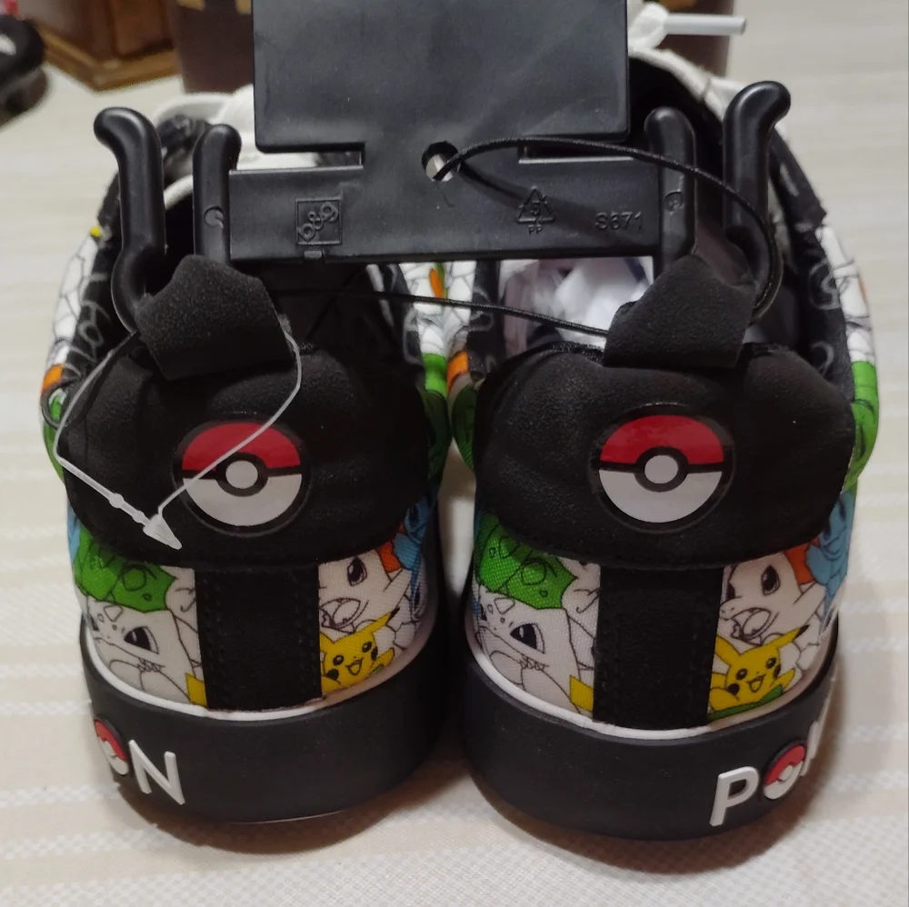Pokemon Ground Up Men's  Lace-Up Sneakers Shoes